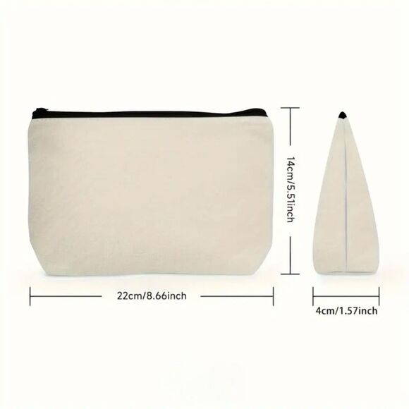 Medicine Bottle Bag ~ Happy & You Know It ~ It’s Your Meds! Linen Drug Pouch ~ - Picture 5 of 8